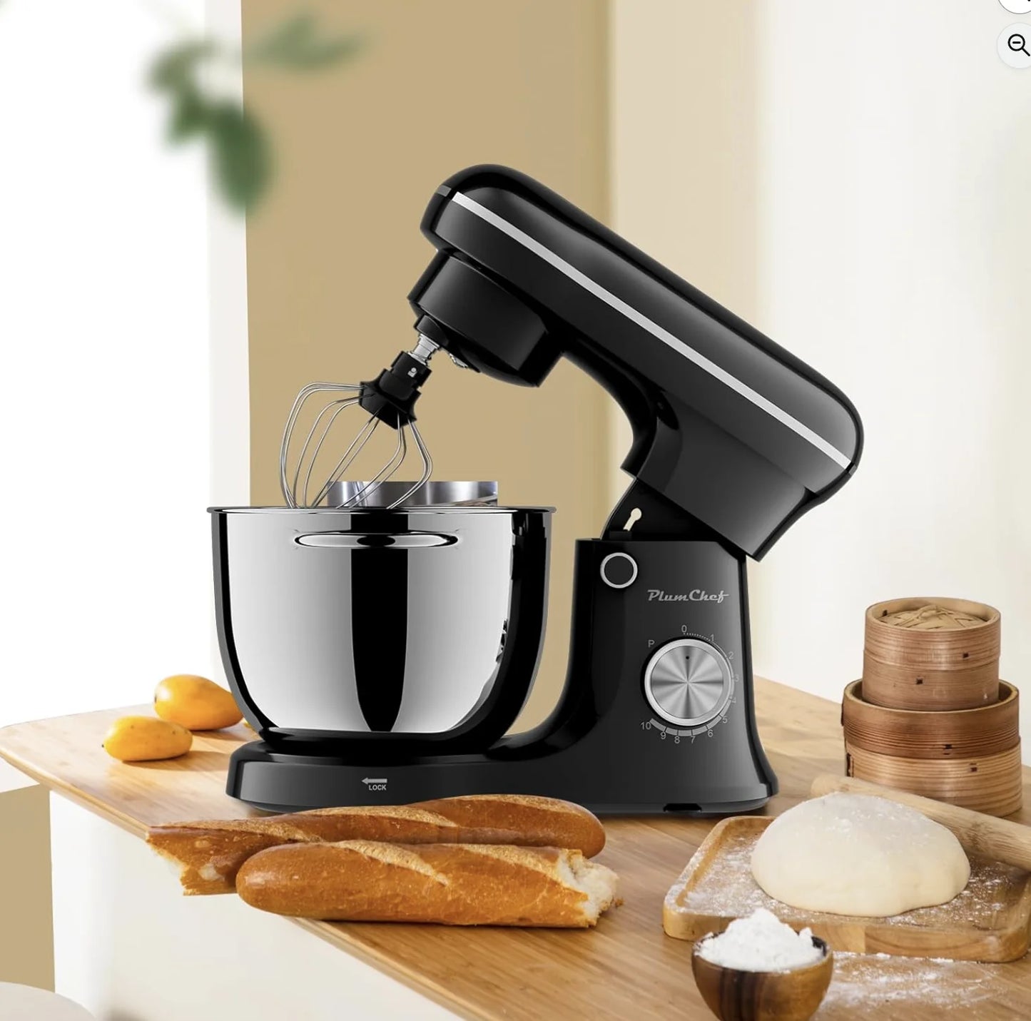 Suning Plum Chef Electric Stand Mixer With Copper Core Motor