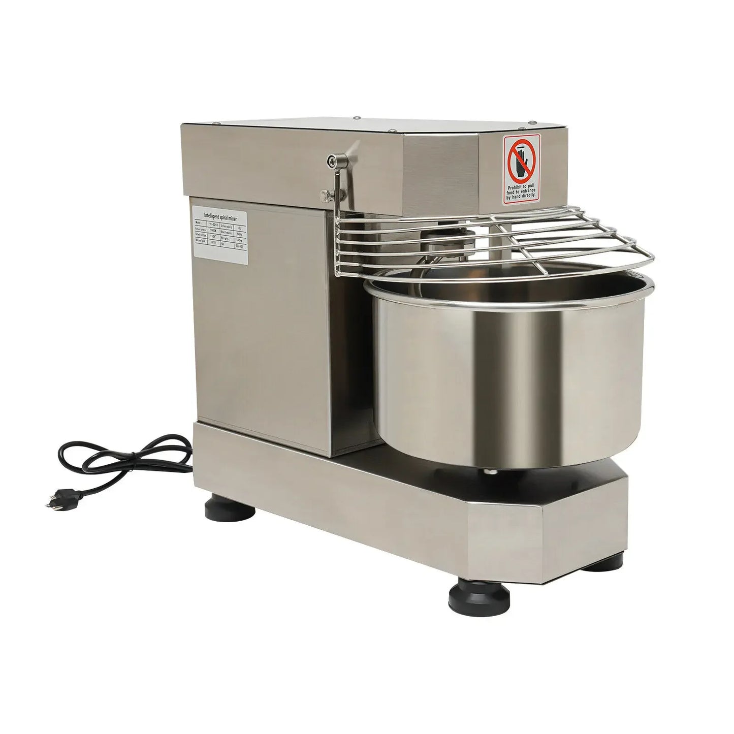 Bymaocar 110V Bakery Mixer Dough Kneading Machine