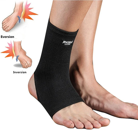 Elastic Breathable Ankle Sleeve For Running And Basketball