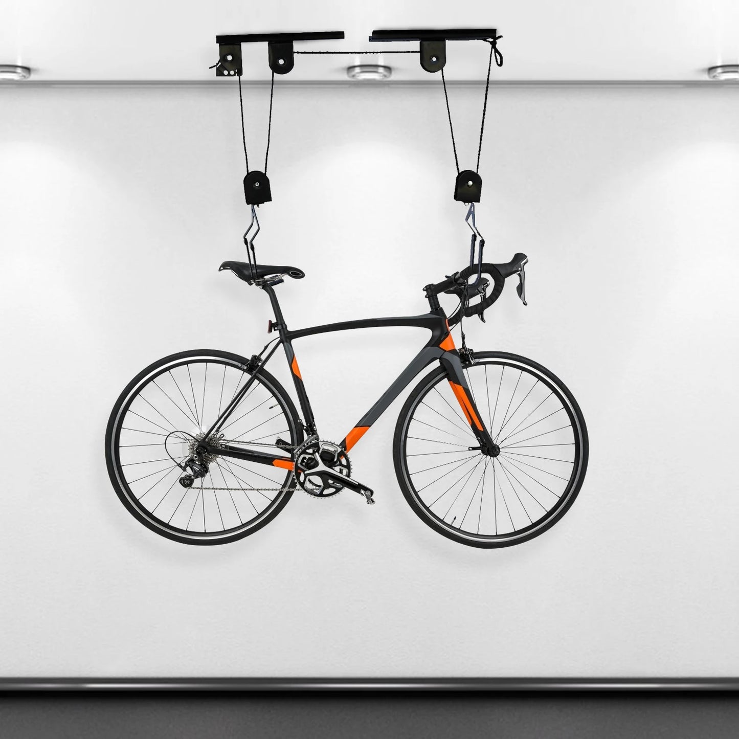 Ceiling Bicycle Lift Hoist For Garage Storage Up To 60kg