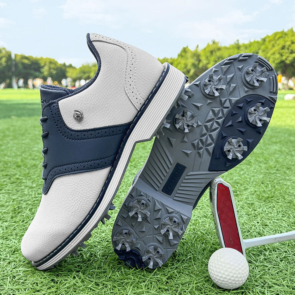Lenox Spikes Golf Shoes For Men Comfortable Professional Footwear