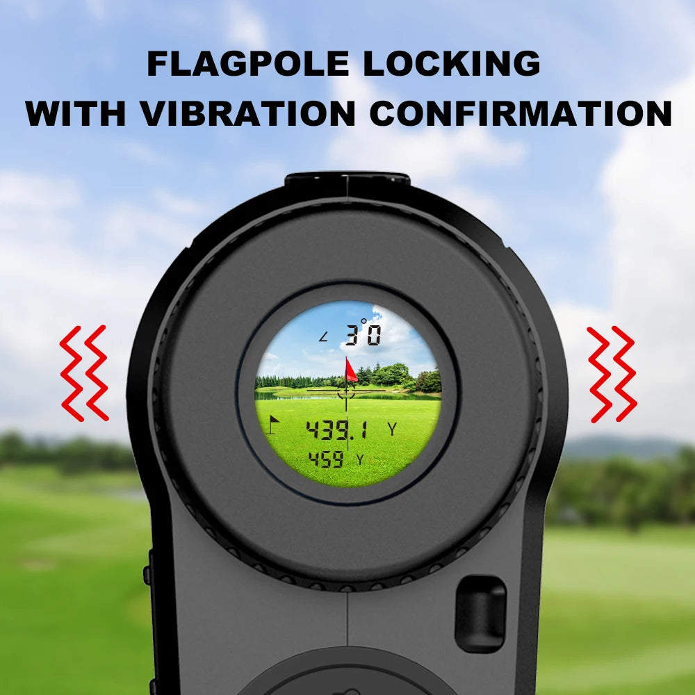 REVASRI Golf Rangefinder 6x Magnification With Slope And Flag Lock