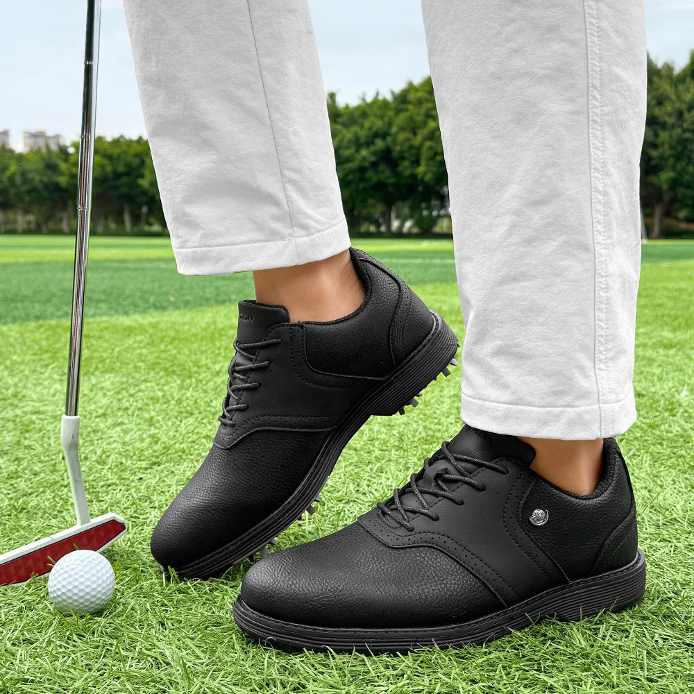 Lenox Spikes Golf Shoes For Men Comfortable Professional Footwear