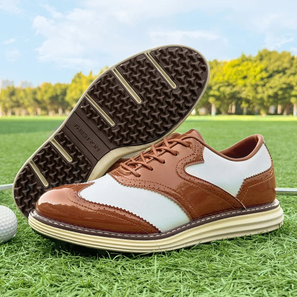 Lenox Men Golf Shoes Professional Sneakers Outdoor Footwear
