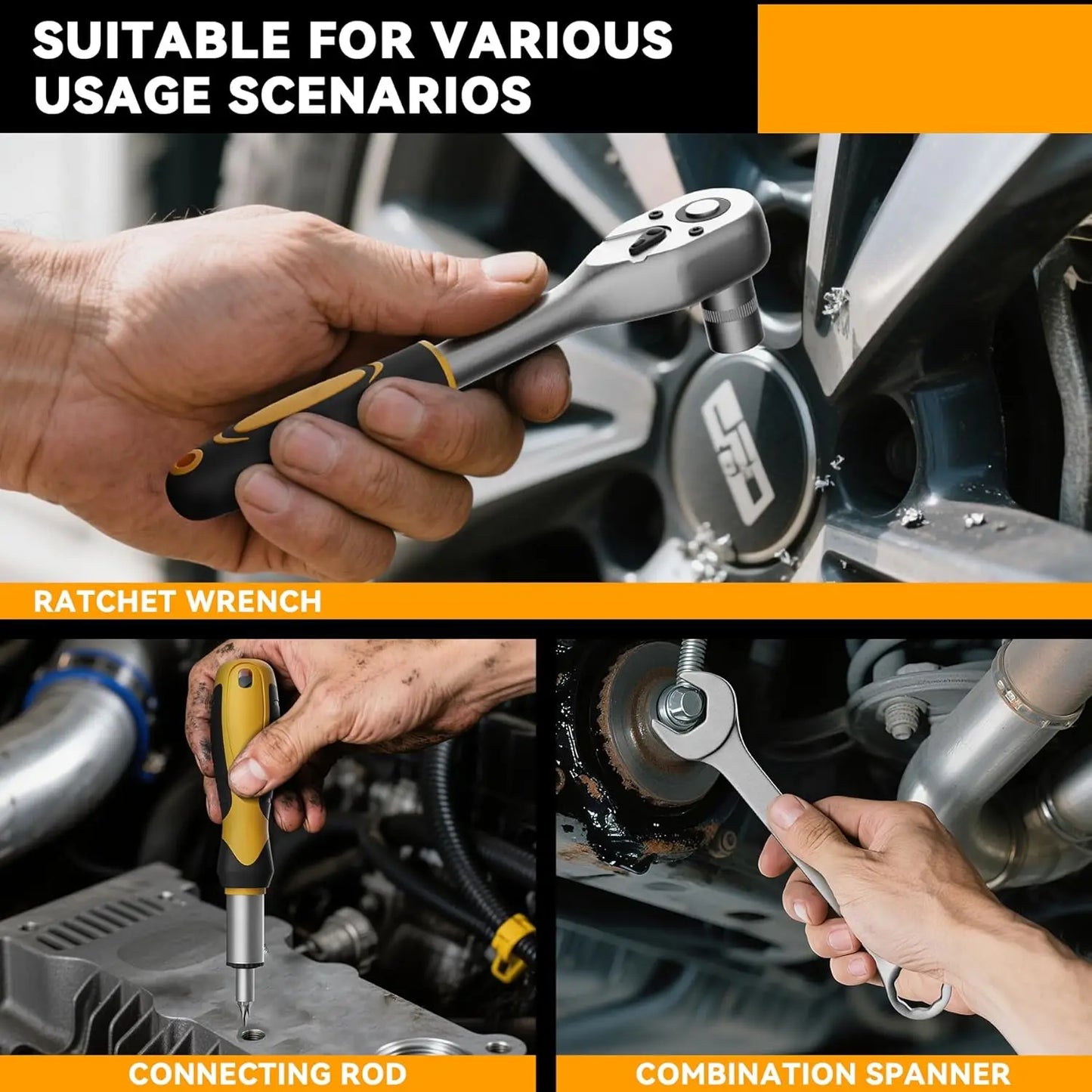 199-Piece Home and Auto Tool Set with Storage Case