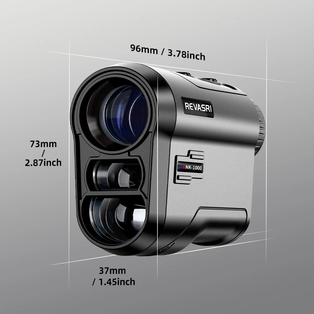 REVASRI Golf Rangefinder 6x Magnification With Slope And Flag Lock