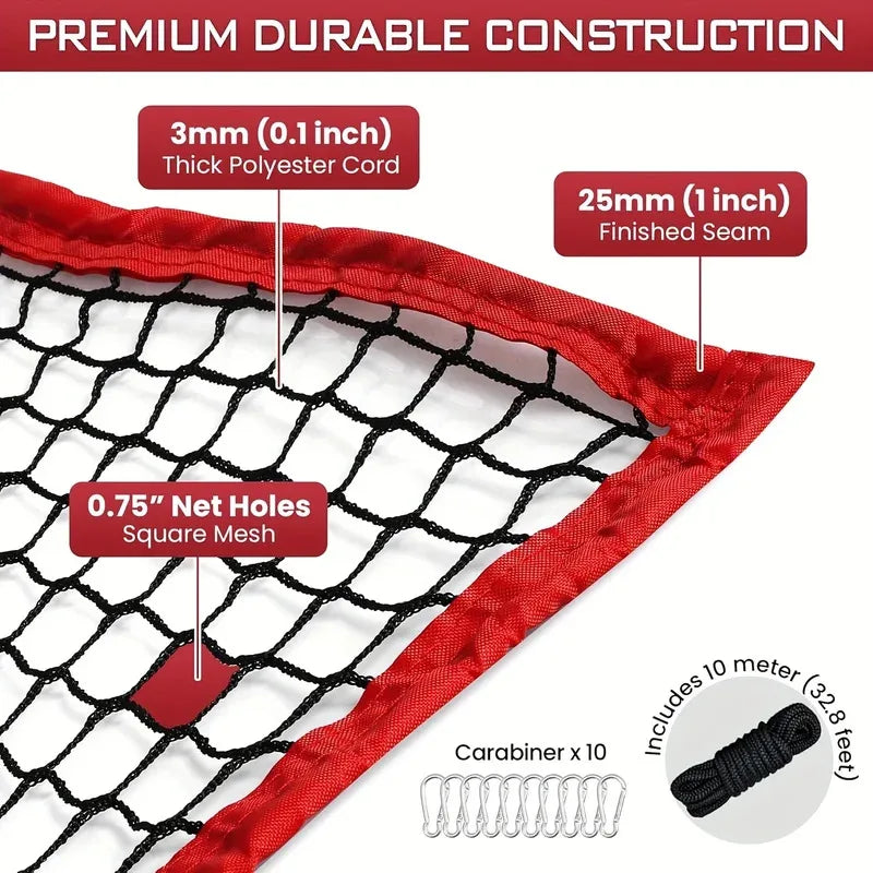 Golf Practice Net Heavy Duty Hitting Barrier Net Premium