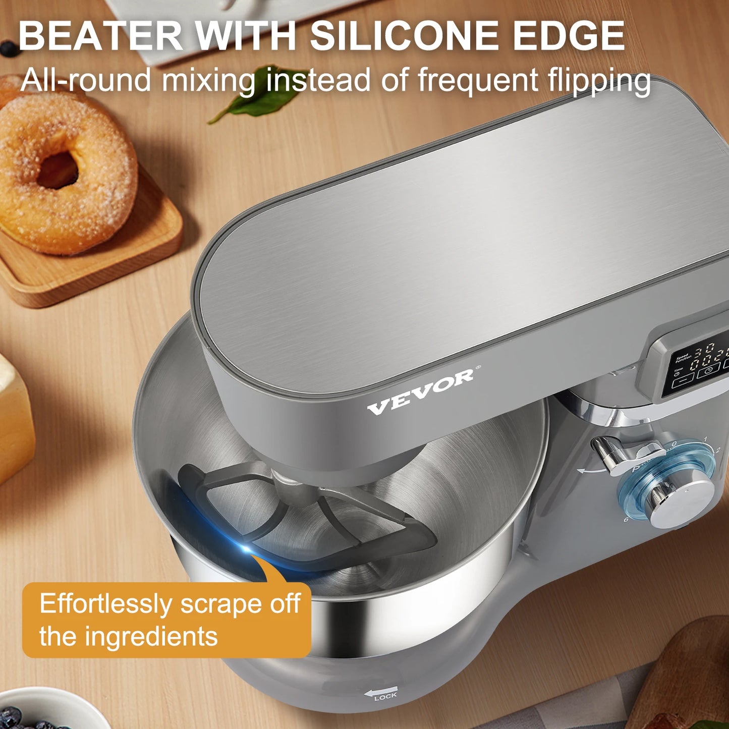 VEVOR Stand Mixer LCD Screen Timing