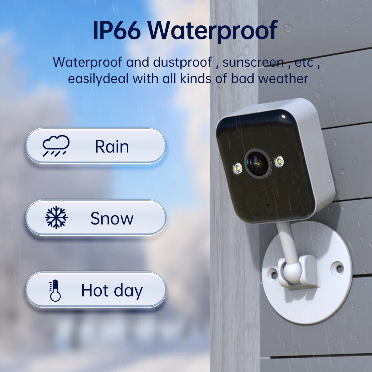JOOAN 1080P WiFi Outdoor IP Surveillance Camera