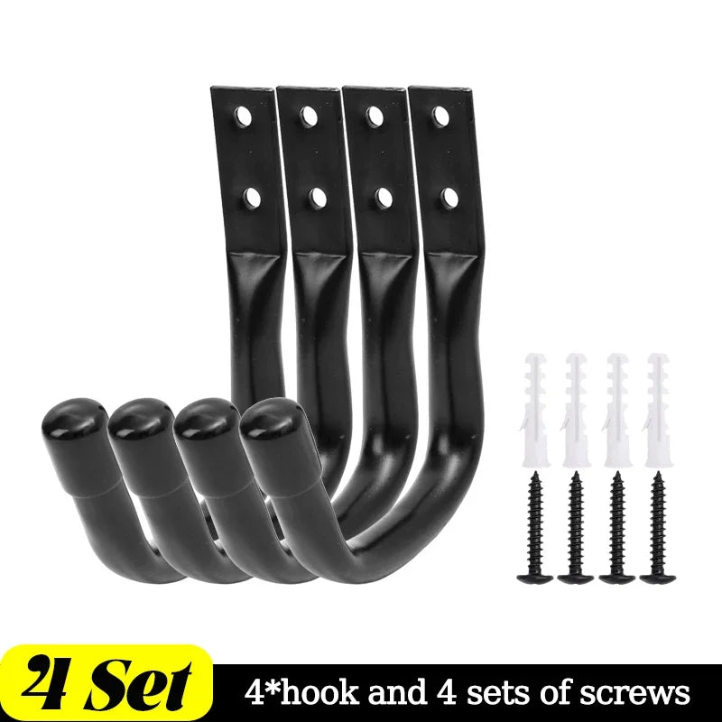 Heavy Duty Metal Garage Storage Hooks Wall Mounted