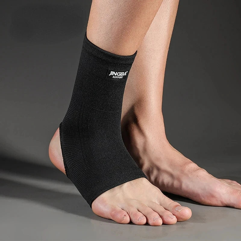 Elastic Breathable Ankle Sleeve For Running And Basketball