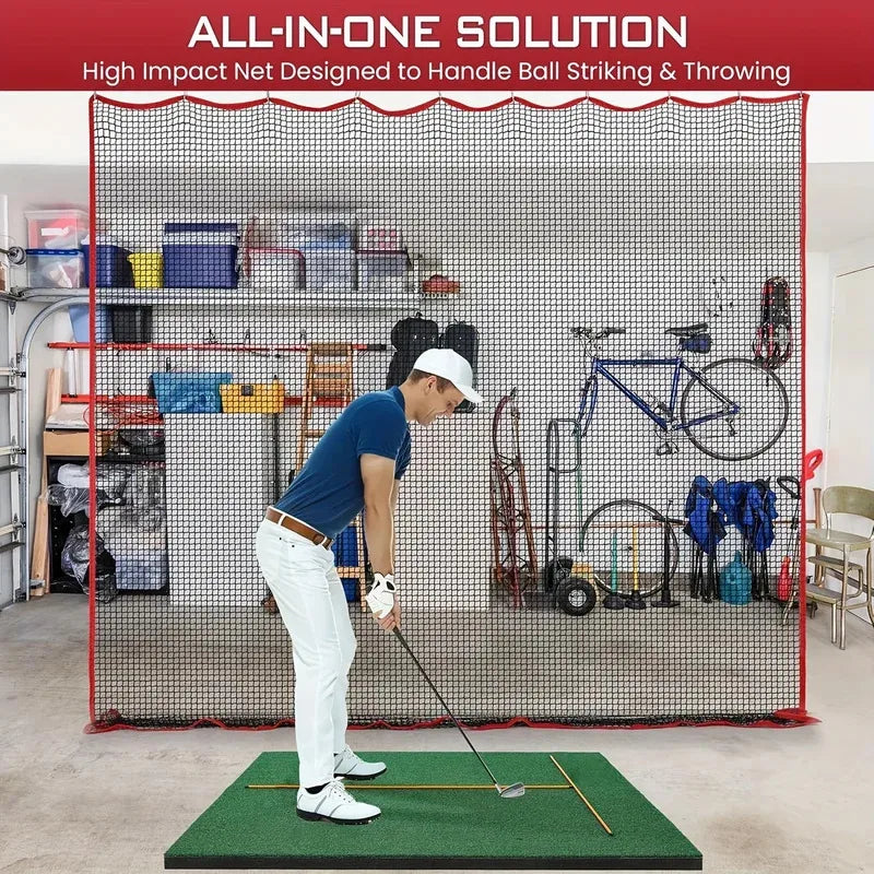 Golf Practice Net Heavy Duty Hitting Barrier Net Premium