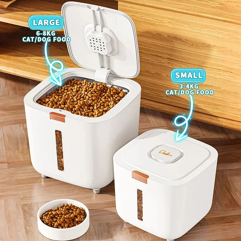 Pet Food Storage Barrel Sealed Moistureproof