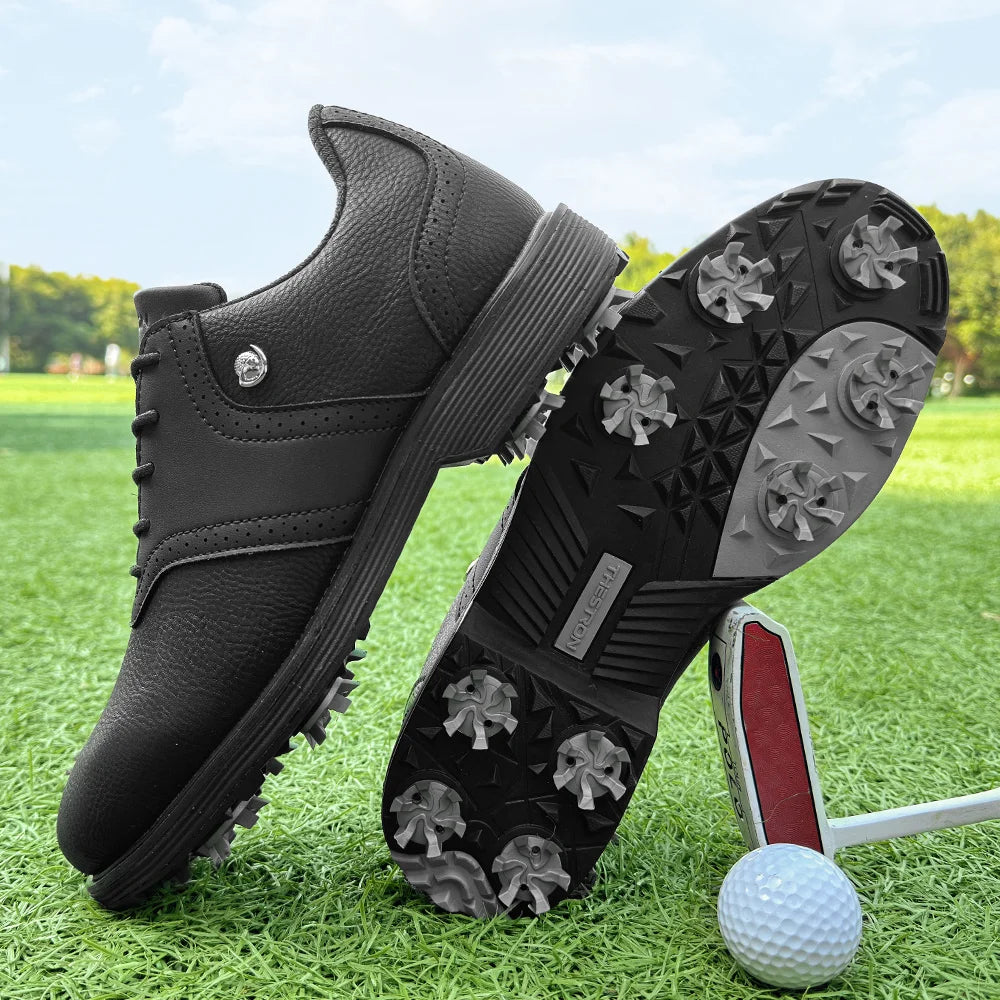 Lenox Spikes Golf Shoes For Men Comfortable Professional Footwear