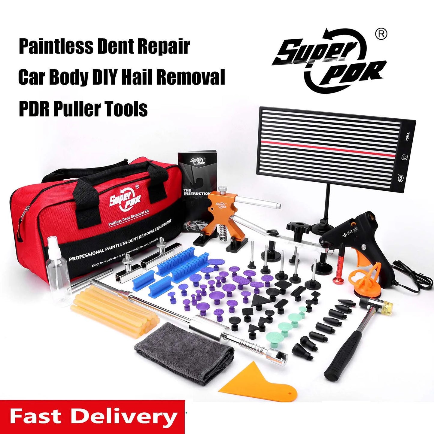 PDR Paintless Dent Repair Kit for Auto Body Car Dent Removal Tools