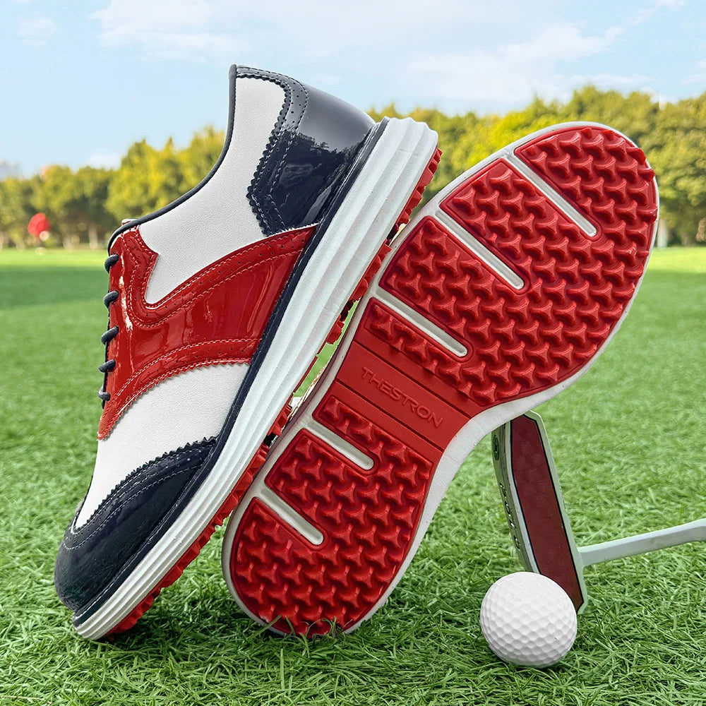 Lenox Men Golf Shoes Professional Sneakers Outdoor Footwear