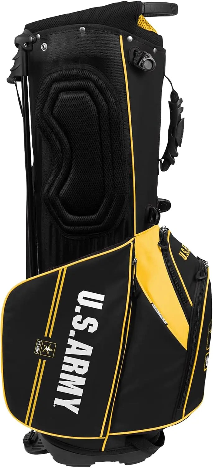 Hybrid Golf Bag With Caddie Carry System Lightweight And Durable