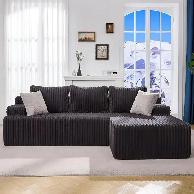 Cloud Modular L Shape Sectional Sofa With Memory Foam