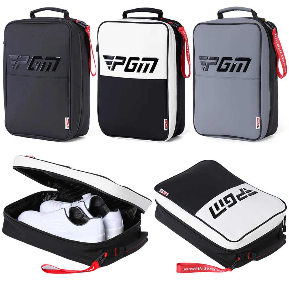 MOJOYCE Golf Shoe Bag Ventilated Lightweight Travel Carry Case