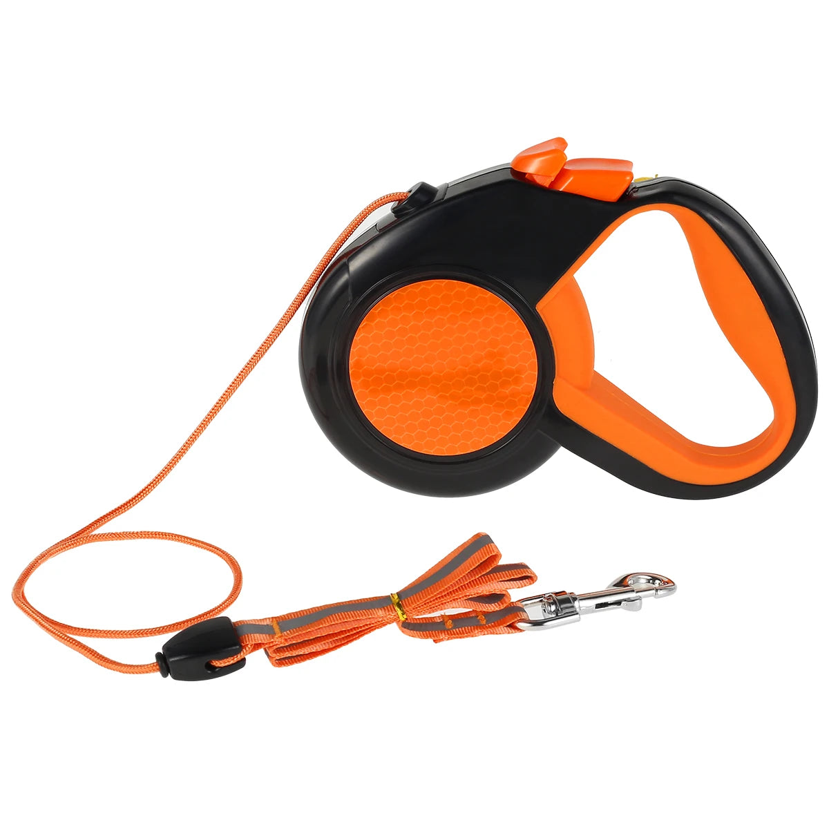 Retractable Dog Lead Heavy Duty Leash With Reflective Tape