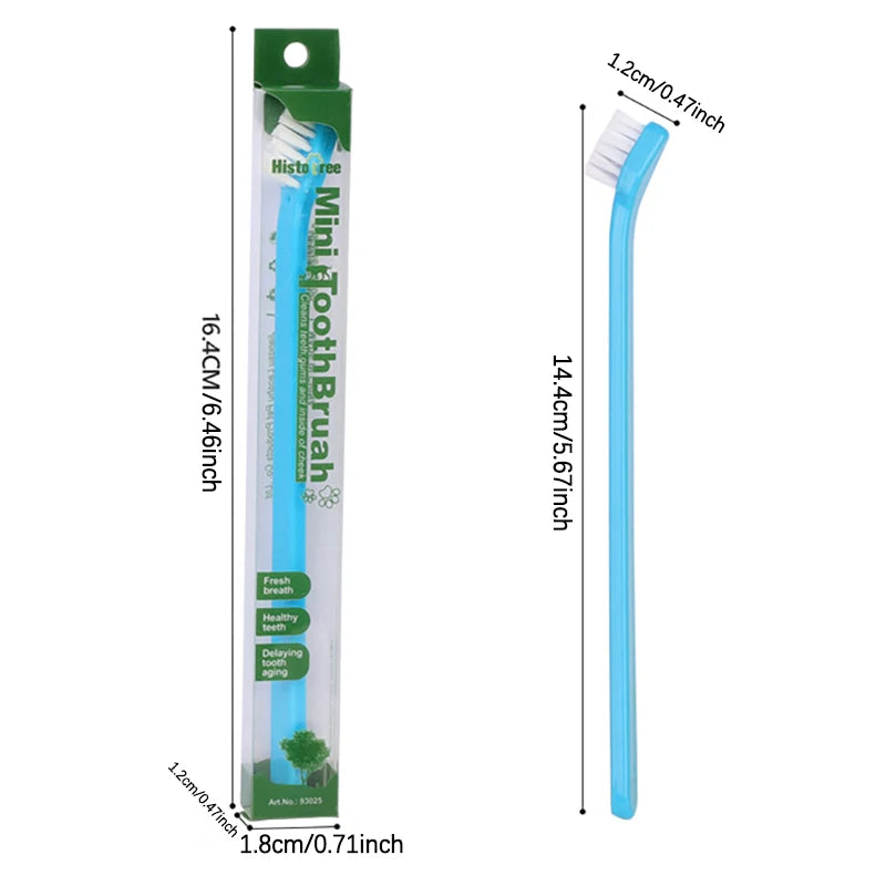 Vet Recommended Micro Head Dog Toothbrush For Pets
