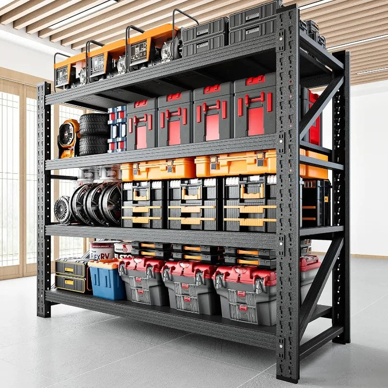 Heavy Duty Garage Shelving Unit With 3000 Lb Capacity