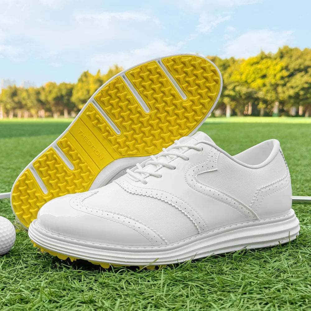 Lenox Men Golf Shoes Professional Sneakers Outdoor Footwear