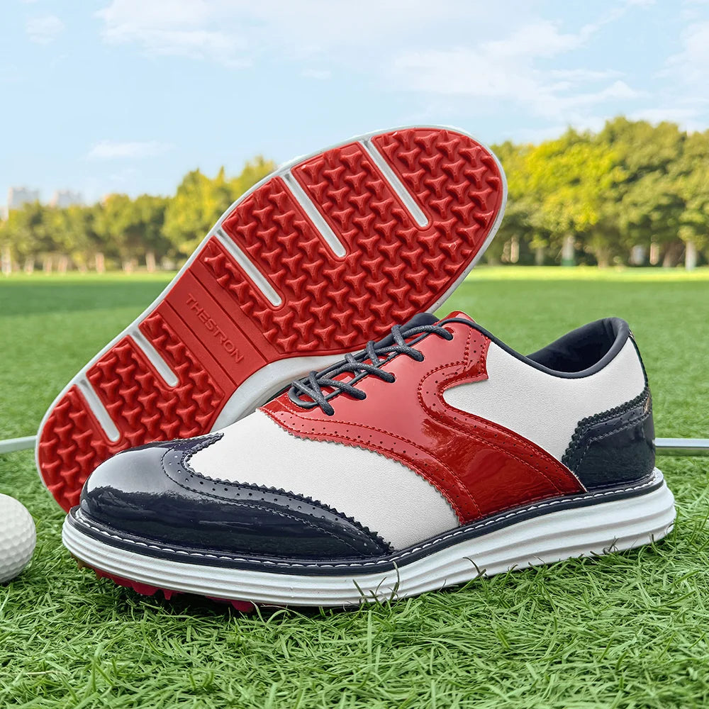 Lenox Men Golf Shoes Professional Sneakers Outdoor Footwear