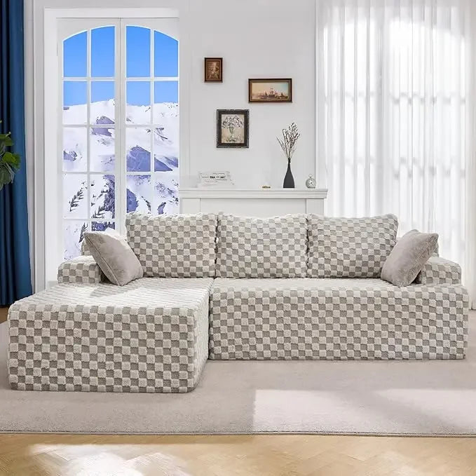 Cloud Modular L Shape Sectional Sofa With Memory Foam