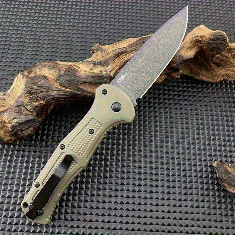 NONEDIY BM 9070 Folding Pocket Knife With Grivory Handle