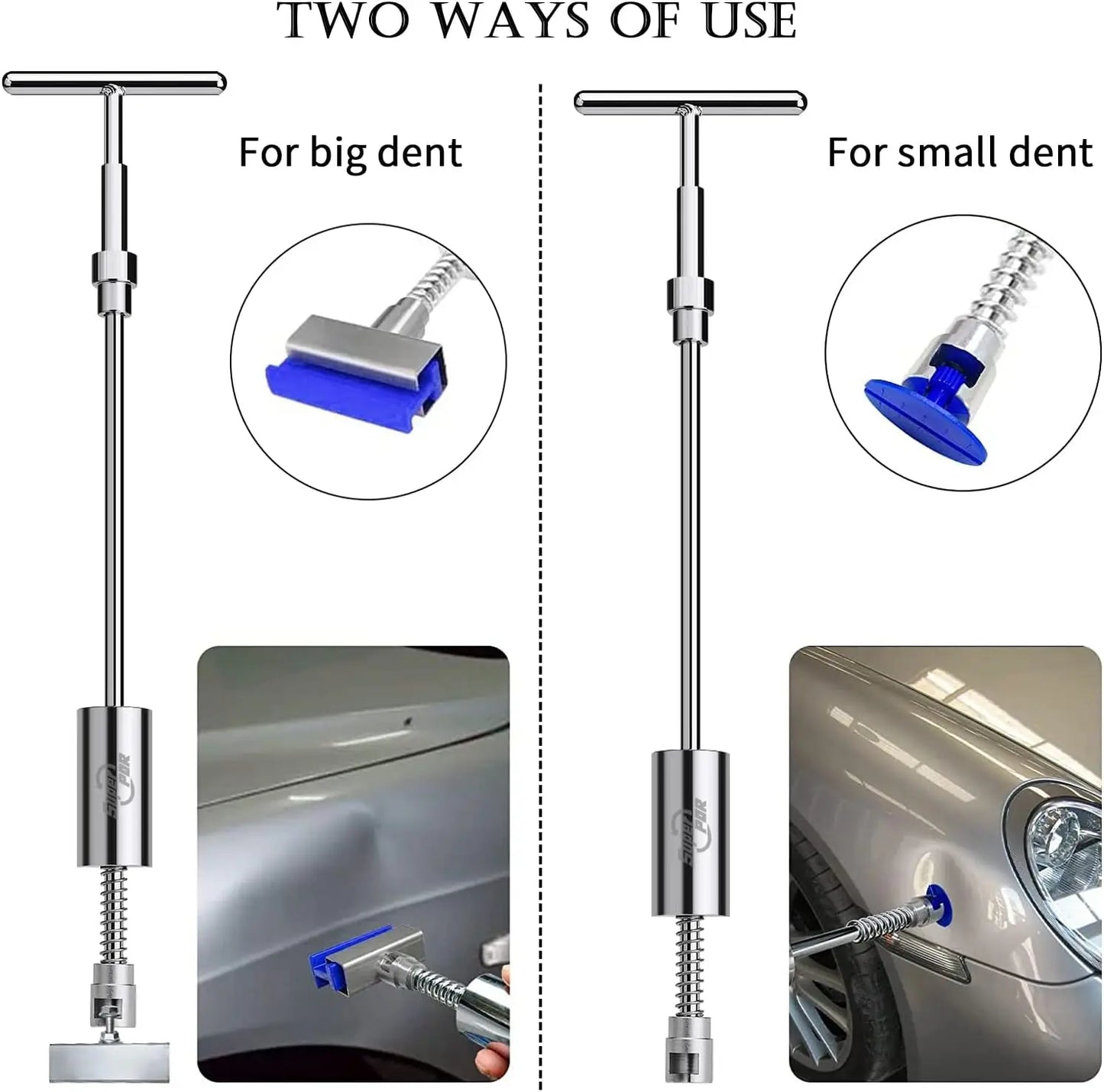 PDR Auto Dent Removal Kit With Pro Suction Cup Puller