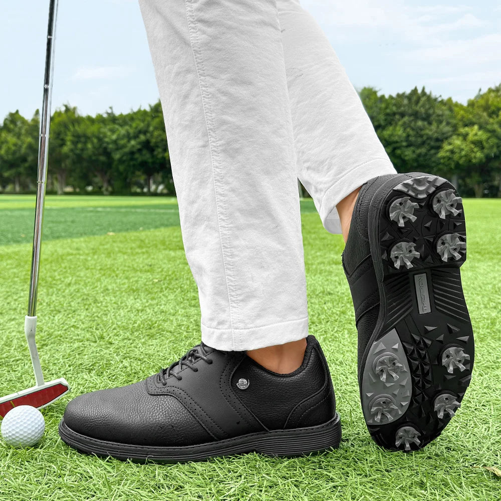 Lenox Spikes Golf Shoes For Men Comfortable Professional Footwear