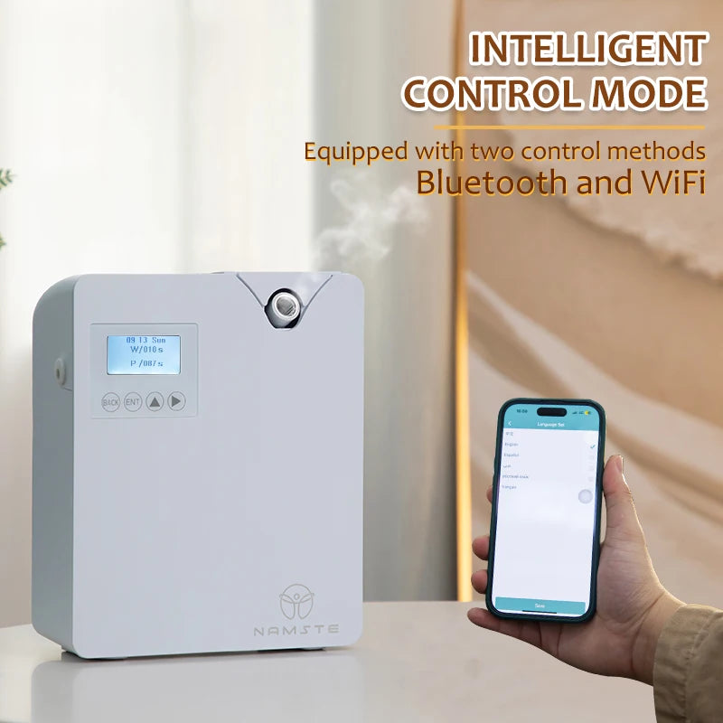 NAMSTEC Aroma Diffuser With WiFi Bluetooth Room Fragrance 400m3