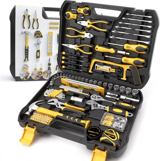 199-Piece Home and Auto Tool Set with Storage Case