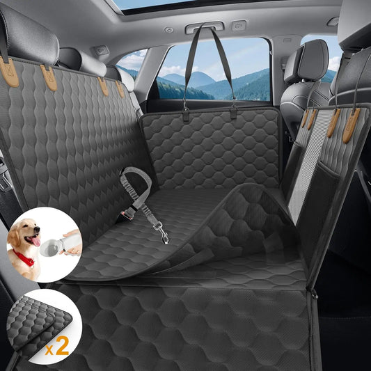 Wedyvko Waterproof Foldable Dog Car Seat Hammock And Protector