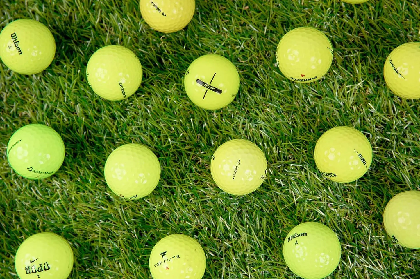 Recycled Golf Balls With Mesh Carry Bag For Easy Transport