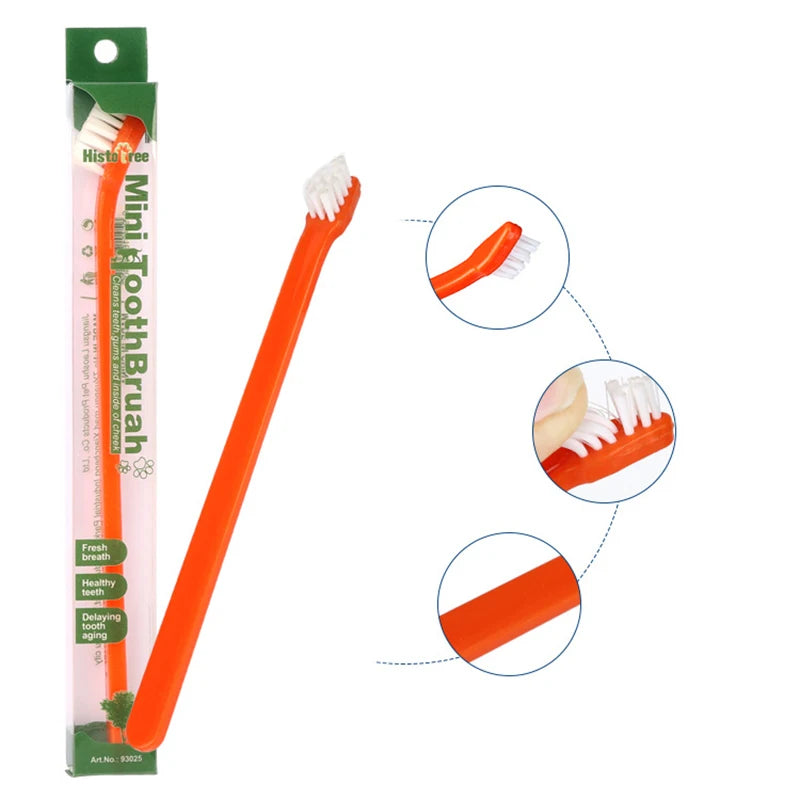 Vet Recommended Micro Head Dog Toothbrush For Pets