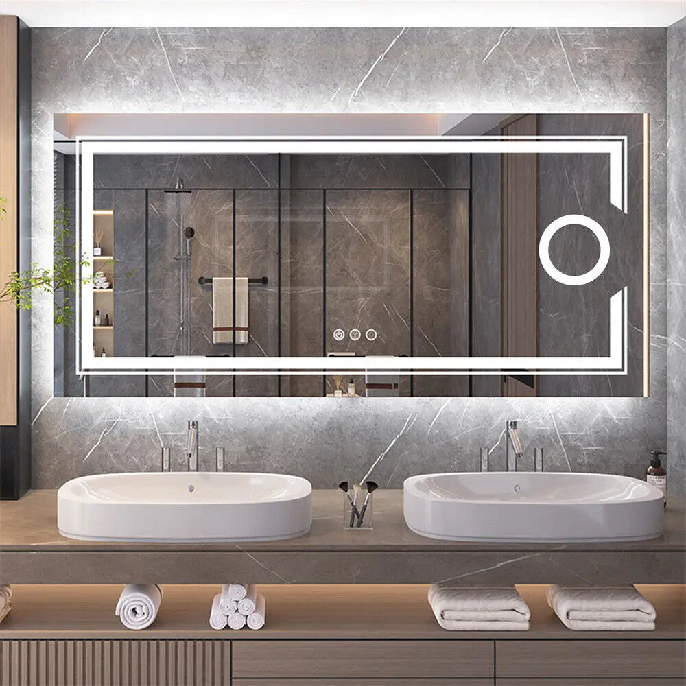 LUVODI LED Magnifying Bathroom Mirror With Touch Sensor