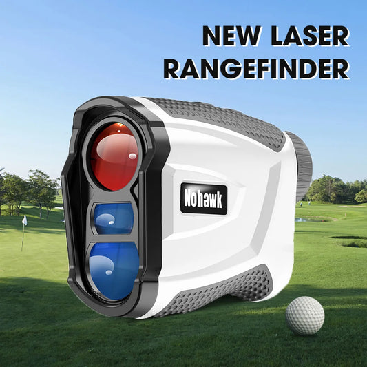 Nohawk Golf Rangefinder With Slope Flag Lock And Magnetic Function