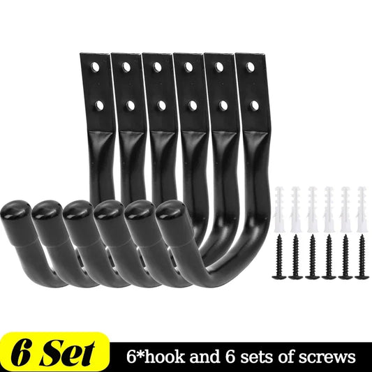 Heavy Duty Metal Garage Storage Hooks for Wall Mounting
